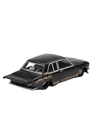 Mini Gt 1:64 Datsun 510 Pro Street Full Carbon V1 Kız Erkek Çocuk Oyuncak Eğitici Oyuncaklar