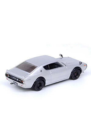 Inno 1:64 Nissan Skyline Silver 200 GT-R Kız Erkek Çocuk Oyuncak Eğitici Oyuncaklar
