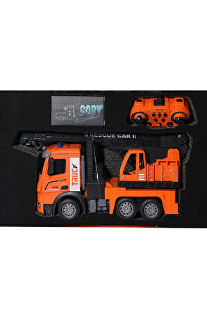 HJ8005-1 Kumandalı Metal İş Makinesi Kız Erkek Çocuk Oyuncak Eğitici Oyuncaklar