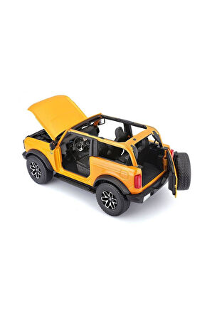 MAIS 31457 Maisto 1/18 2021 Ford Bronco Badlands Kız Erkek Çocuk Oyuncak Eğitici Oyuncaklar