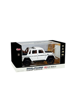 HCL-902 Çek Bırak 1:22 Sesli ve Işıklı Metal Jeep Kız Erkek Çocuk Oyuncak Eğitici Oyuncaklar