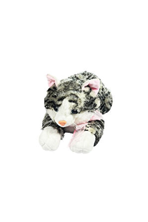 PJH14318 Peluş 36cm Sesli Kedi - 1adet stokta olan gönderilir Kız Erkek Çocuk Oyuncak Eğitici Oyunca