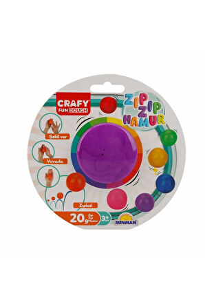 Zıp Zıp Oyun Hamuru 20 gr Kız Erkek Çocuk Oyuncak Eğitici Oyuncaklar