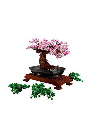 10281 LEGO® Botanical Collection, Bonsai Ağacı / 878 parça / +18 yaş Kız Erkek Çocuk Oyuncak Eğitici