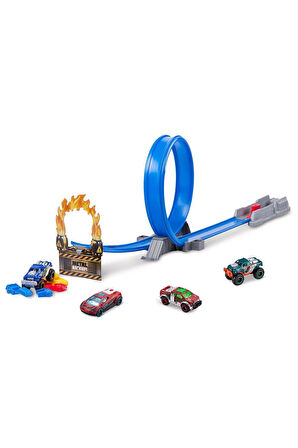 MEA01000 Metal Machines Kızgın Yol Oyun Seti Kız Erkek Çocuk Oyuncak Eğitici Oyuncaklar