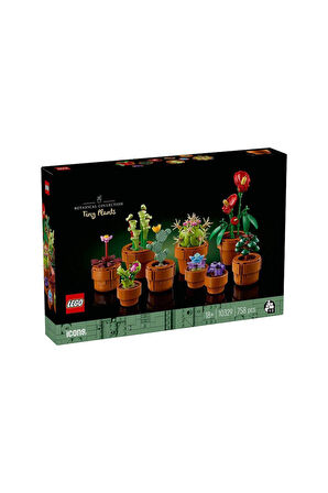 10329 Lego Botanical Collection - Minik Bitkiler 753 parça +18 yaş Kız Erkek Çocuk Oyuncak Eğitici O