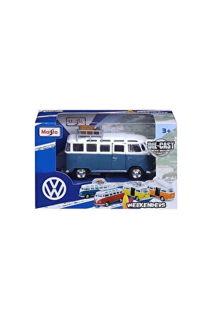 MAY 21237 Maisto Weekenders Volkswagen Araçlar 10cm -Necotoys Kız Erkek Çocuk Oyuncak Eğitici Oyunca