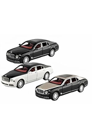 Sesli Işıklı Metal Bently Araba Kız Erkek Çocuk Oyuncak Eğitici Oyuncaklar