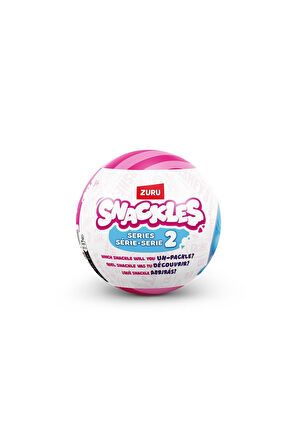 5UA02000 Snackles Aburcubur Surpriz Peluş 12cm Kız Erkek Çocuk Oyuncak Eğitici Oyuncaklar