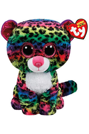 TY Beanie Boo´s Dotty Leopar Peluş 15cm Kız Erkek Çocuk Oyuncak Eğitici Oyuncaklar