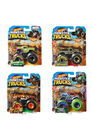 FYJ44, Monster Trucks 1:64 Arabalar - 1adet fiyatıdır Kız Erkek Çocuk Oyuncak Öğretici Oyu