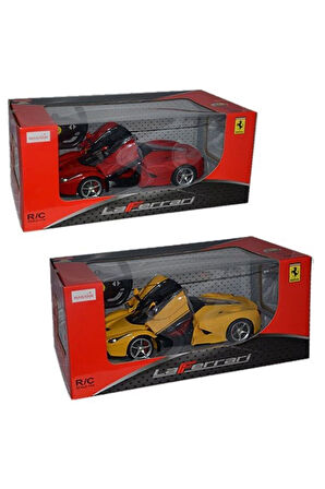 50160 1:14 Ferrari LaFerrari Uzaktan Kumandalı Işıklı Araba Kız Erkek Çocuk Oyuncak Eğitici Oyuncakl