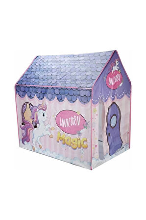 4848 Unicorn Çadır 100x70x100cm Kız Erkek Çocuk Oyuncak Eğitici Oyuncaklar