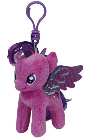 TY My Little Pony Twilight Sparkle Peluş Anahtarlık Kız Erkek Çocuk Oyuncak Eğitici Oyuncaklar