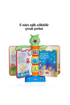 N3835® Eğlen ve Öğren Öğretici Masalcı Tırtıl / Türkçe / +6 ay Kız Erkek Çocuk Oyuncak E