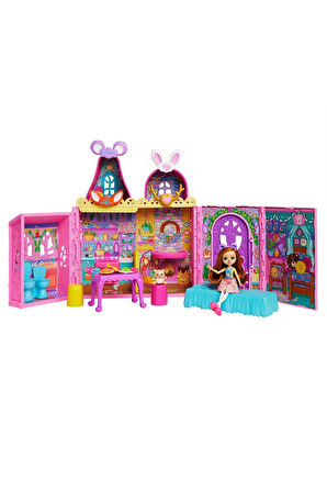 HXL53 Enchantimals Ana Karakter Bebekler Evi Kız Erkek Çocuk Oyuncak Eğitici Oyuncaklar