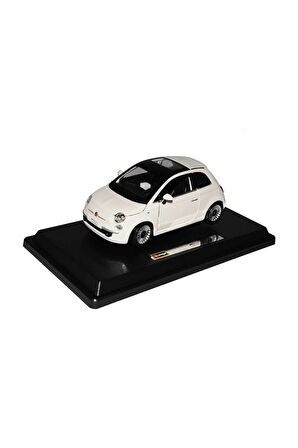 22106 Burago 1:24 Fiat 500 2007 Model Araba Kız Erkek Çocuk Oyuncak Eğitici Oyuncaklar
