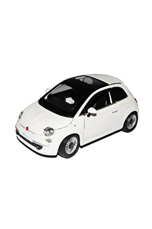 22106 Burago 1:24 Fiat 500 2007 Model Araba Kız Erkek Çocuk Oyuncak Eğitici Oyuncaklar