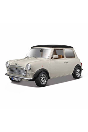 12036 Sunman, 1:18 Mini Cooper 1969 Model Araba Kız Erkek Çocuk Oyuncak Eğitici Oyuncaklar