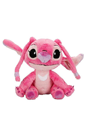 0300 Disney Core Stitch Angel Peluş 25cm Kız Erkek Çocuk Oyuncak Eğitici Oyuncaklar