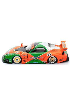 Inno 1/64 LBWK RX7 (FD3S) LB-SUPER Silhoutte Kız Erkek Çocuk Oyuncak Eğitici Oyuncaklar