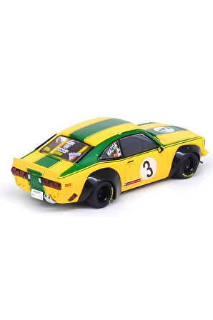 Inno 1/64 LBWK Mazda RX3 Savanna Kız Erkek Çocuk Oyuncak Eğitici Oyuncaklar