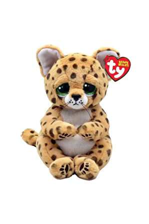 Ty Beanie Oturan Peluş Leopar Lloyd 30cm Kız Erkek Çocuk Oyuncak Öğretici Oyuncaklar