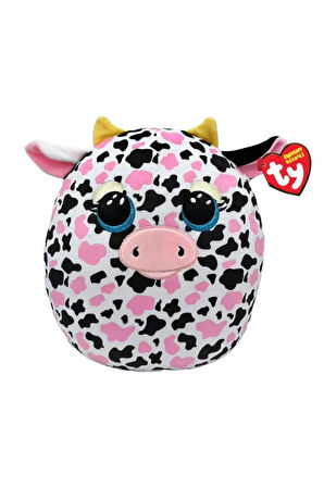 Ty Squishy Beanies Yastık İnek Milkshake 26cm Kız Erkek Çocuk Oyuncak Eğitici Oyuncaklar