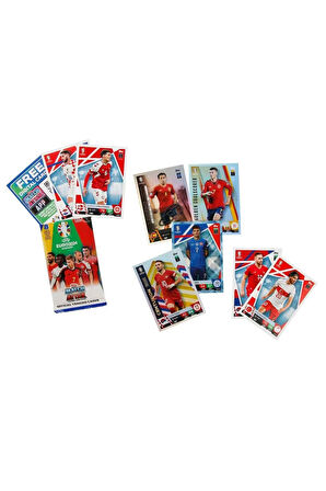 7868 UEFA Euro 2024 Almanya Match Attax Trading Kart Kız Erkek Çocuk Oyuncak Eğitici Oyuncaklar