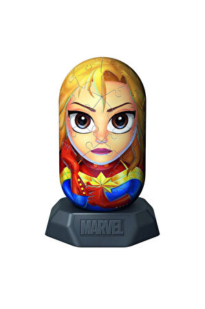 011569 Hylkies Marvel - Captain Marvel 54 parça Puzzle - No:07 - Ravensburger Kız Erkek Çocuk Oyunca