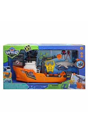 Sesli ve Işıklı Wild Quest Gemi Oyun Seti Kız Erkek Çocuk Oyuncak Eğitici Oyuncaklar