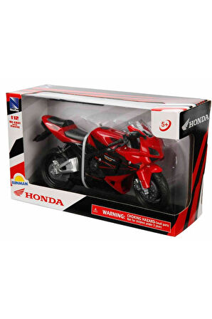 1/12 MTR 2006 Honda CBR600R 2006 Kırmızı Kız Erkek Çocuk Oyuncak Eğitici Oyuncaklar