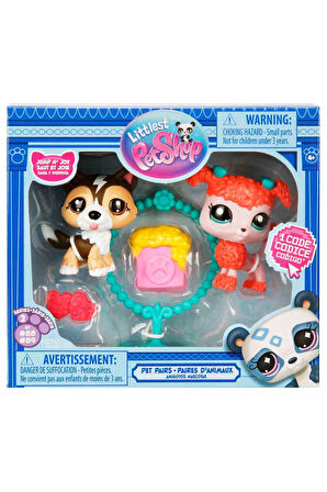Littlest Pet Shop Minişler 2’li Figür Seti S2 - S00000620 Kız Erkek Çocuk Oyuncak Eğitici Oyuncaklar