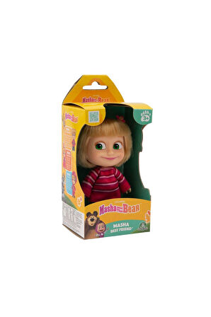 MHA26000 Maşa ve Koca 12cm Masha Bebek Kız Erkek Çocuk Oyuncak Eğitici Oyuncaklar