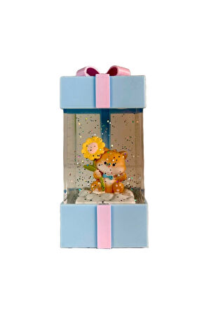 Kar Küresi Plastik Unicorn LLM-HDY0051 Kız Erkek Çocuk Oyuncak Eğitici Oyuncaklar