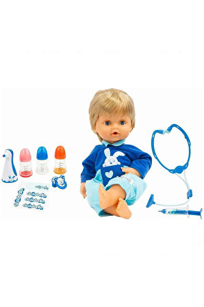 Cicciobello Çok Hastayım Doktor Setli Hasta Bebek 2023 Yeni Kız Erkek Çocuk Oyuncak Eğitici Oyuncakl