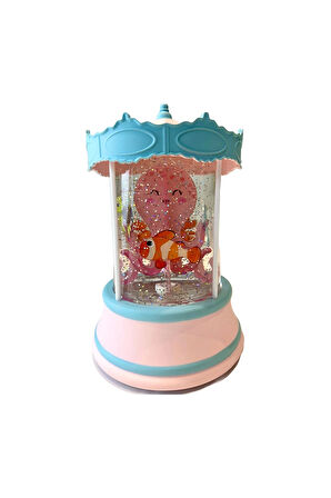 Kar Küresi Plastik Atlı Karınca LLM-HDY0387 Kız Erkek Çocuk Oyuncak Eğitici Oyuncaklar