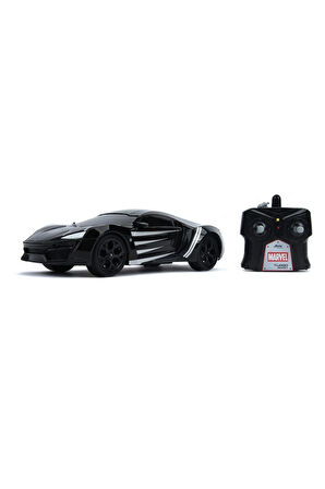1:16 Jada Toys Marvel Black Panther Lykan Hypersport Kumandalı Araba Kız Erkek Çocuk Oyuncak Eğitici