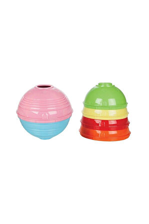 Öğretici Eğitici Oyuncaklar 03 264 Eğitici Kaplar Kule Kız Erkek Çocuk Oyuncak