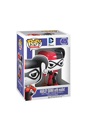 Funko POP DC Harley Quinn w/Mallet Kız Erkek Çocuk Oyuncak Eğitici Oyuncaklar