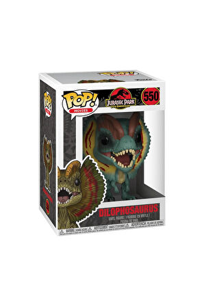 POP Movies Jurassic Park Dilophosaurus Kız Erkek Çocuk Oyuncak Öğretici Oyuncaklar