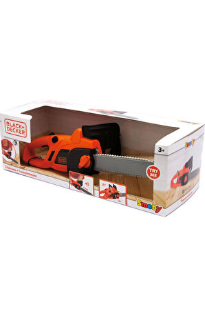 Smoby Black & Decker Motorlu Testere 360920 Kız Erkek Çocuk Oyuncak Eğitici Oyuncaklar