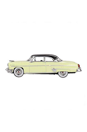 Mini GT 1:64 Lincoln Capri 1954 Premier Yellow Kız Erkek Çocuk Oyuncak Eğitici Oyuncaklar