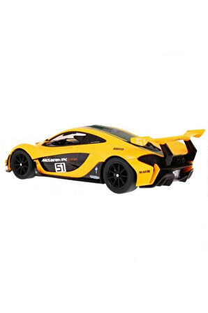 Rastar Kumandalı 1:14 Mclaren P1 GTR Kız Erkek Çocuk Oyuncak Eğitici Oyuncaklar