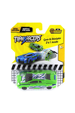 Transracers Dönüşen Araçlar Spor Arabalar Fırtına / Modifiyeli Kız Erkek Çocuk Oyuncak Eğitici Oyunc