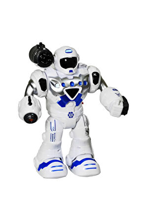 Hareketli Işıklı ve Sesli Ok Atan Oyuncak Robot Kız Erkek Çocuk Oyuncak Eğitici Oyuncaklar