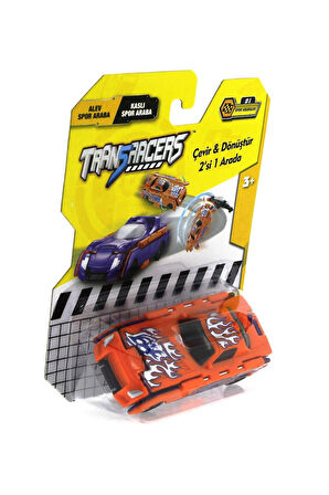 Transracers Dönüşen Araçlar Spor Arabalar Alev / Kaslı Kız Erkek Çocuk Oyuncak Eğitici Oyuncaklar