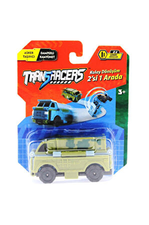 Transracers Dönüşen Araçlar Askeri Araçlar Taşıyıcı / Kamyonet Kız Erkek Çocuk Oyuncak Eğitici Oyunc
