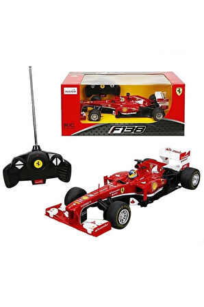 Rastar Kumandalı 1:18 Ferrari F138 F1 Kız Erkek Çocuk Oyuncak Eğitici Oyuncaklar