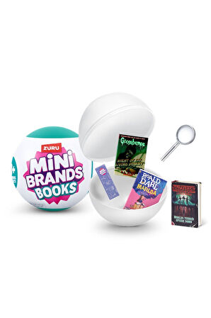 MNK00000 Mini Brands - Books Surpriz Paket 77493 Kız Erkek Çocuk Oyuncak Eğitici Oyuncaklar